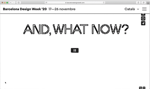 BARCELONA DESIGN WEEK / DISEÑO WEB
